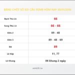 Bảng Chốt Số Soi Cầu XSMB hôm nay 30/01/2010