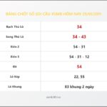 Bảng Chốt Số Soi Cầu XSMB  hôm nay 29/01/2011